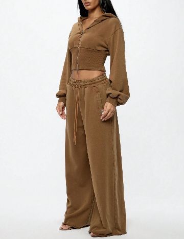 Pantaloni SUMWON, maro