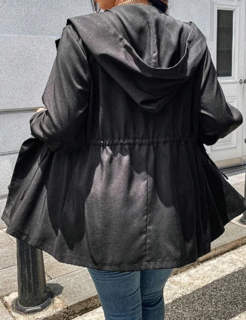 Jacheta SHEIN CURVE, negru