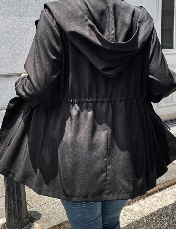 Jacheta SHEIN CURVE, negru