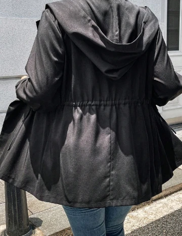 Jacheta SHEIN CURVE, negru