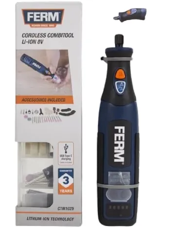 Aparat multifunctional pentru gravat FERM, albastru