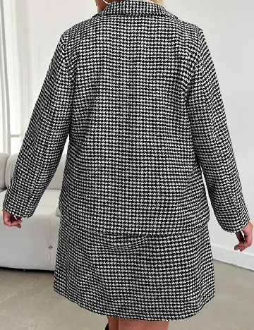 Compleu SHEIN CURVE, alb/negru