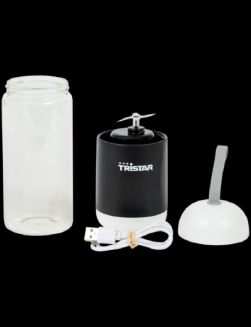 Miniblender Portabil Reîncărcabil TRISTAR, negru