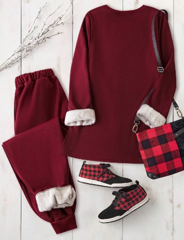 Compleu SHEIN CURVE, visiniu