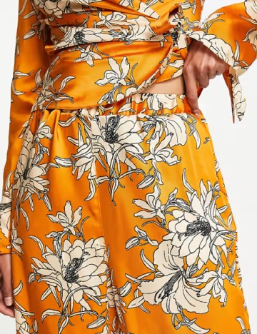 Pantaloni ASOS, portocaliu