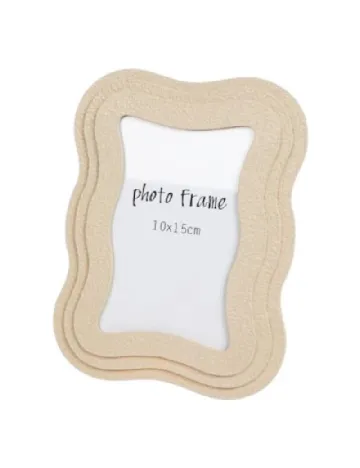 Rama foto 15 x 20 cm, dimensiune foto 10 x 15 cm Flexible BV, crem