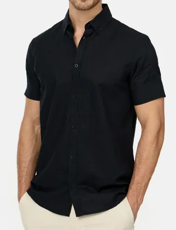 Camasa INDICODE, negru