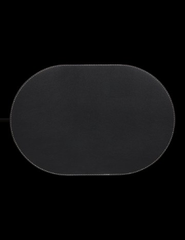 Suport de Farfurie Oval ACTION, negru