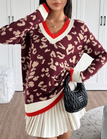 Pulover SHEIN, visiniu