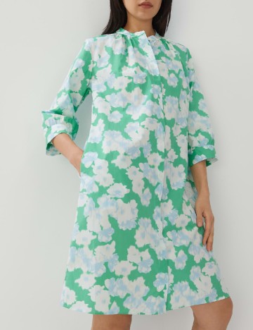 Rochie scurta Someday, verde