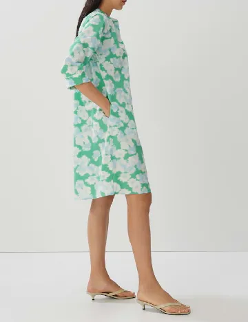 Rochie scurta Someday, verde