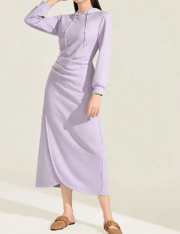 Rochie medie SHEIN, mov