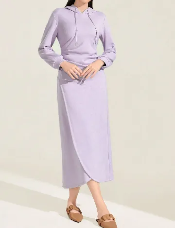 Rochie medie SHEIN, mov