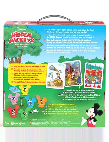 Jocul Hidden Mickey Disney, mix culori