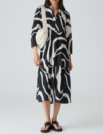 Rochie medie Opus, negru