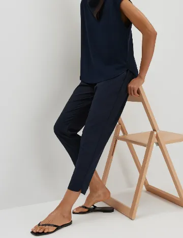 Pantaloni Someday, bleumarin