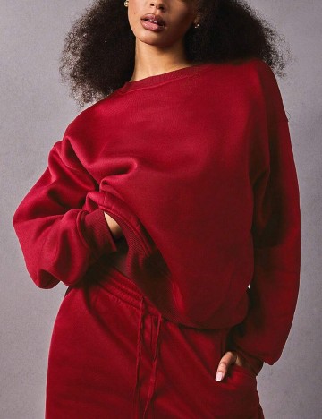 Bluza Oversize SHEIN, rosu