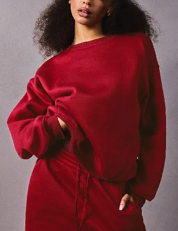 Bluza Oversize SHEIN, rosu