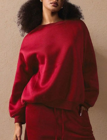 Bluza Oversize SHEIN, rosu