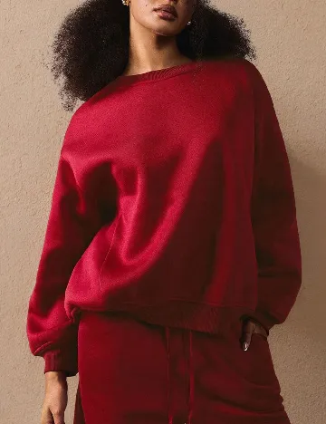 Bluza Oversize SHEIN, rosu