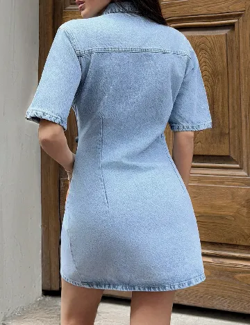 Rochie scurta SHEIN, albastru