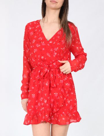 Rochie scurta Wednesday's Girl, rosu