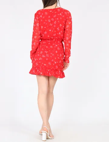 Rochie scurta Wednesday's Girl, rosu