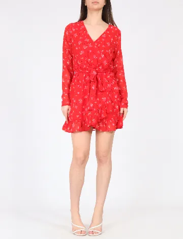 Rochie scurta Wednesday's Girl, rosu