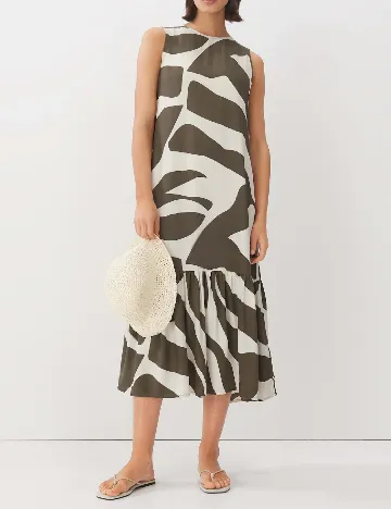 Rochie medie Someday, verde