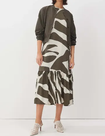 Rochie medie Someday, verde