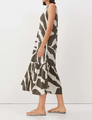 Rochie medie Someday, verde