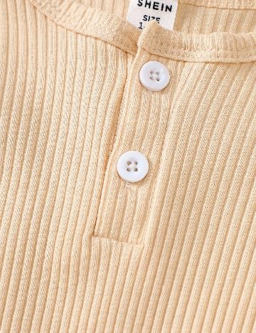 Set salopete 3 bucati Shein Kids, mix culori