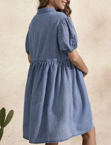 Rochie scurta SHEIN Maternity, albastru