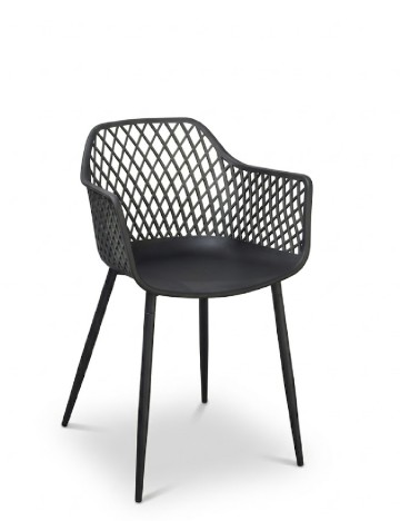 Scaun de gradina ACTION, negru