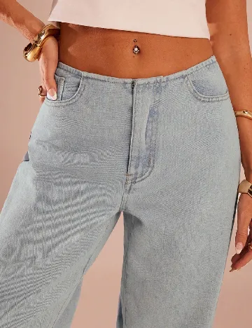 Blugi Forever 21, albastru