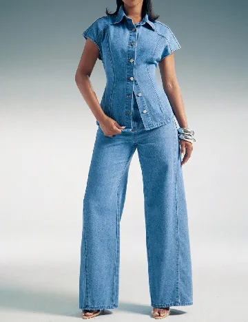 Blugi SHEIN, albastru