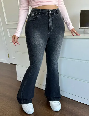 Blugi SHEIN CURVE, negru