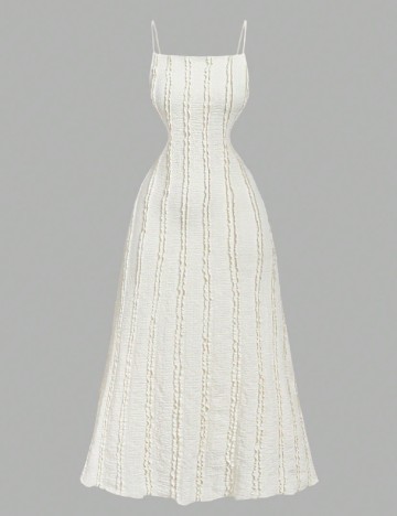 Rochie lunga SHEIN, ecru