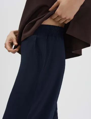 Pantaloni Someday, bleumarin