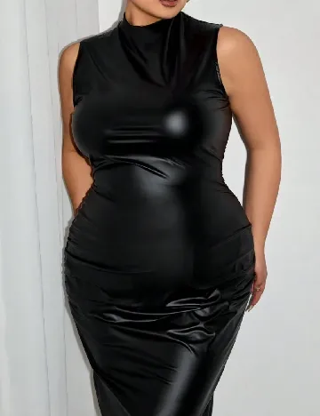 Rochie medie SHEIN CURVE, negru