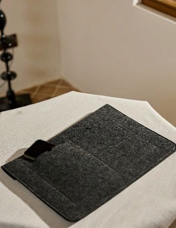 Geanta pentru laptop SHEIN, gri