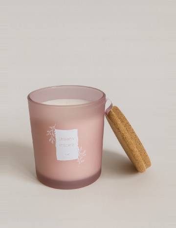 Lumanare parfumata ACTION, roz