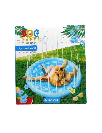 Saltea cu apa pentru animale, albastru