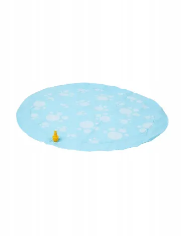 Saltea cu apa pentru animale, albastru