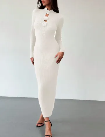 Rochie lunga SHEIN, alb