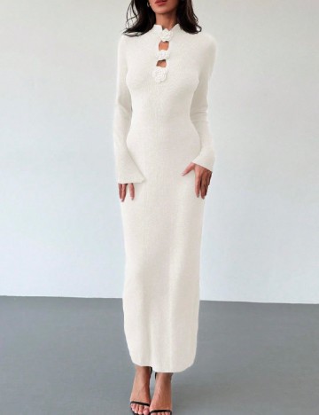 Rochie lunga SHEIN, alb