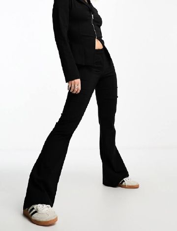 Pantaloni COLLUSION, negru