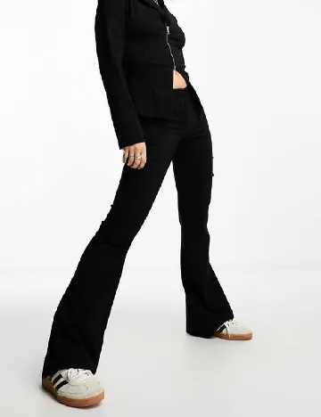 Pantaloni COLLUSION, negru