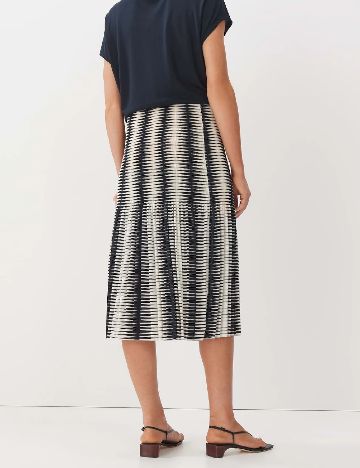 Fusta Someday, alb/bleumarin