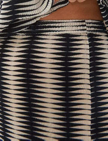 Fusta Someday, alb/bleumarin